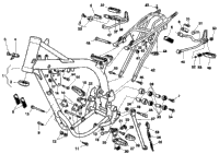 Frame, Foot Rests