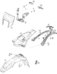 Mask, Fenders