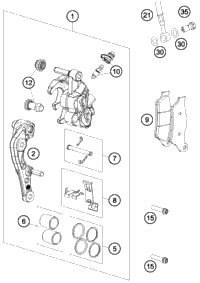 Brake Caliper Front