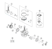 Crankshaft, Piston