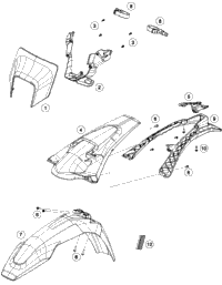 Mask, Fenders