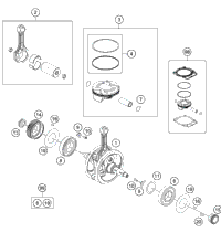 Crankshaft, Piston