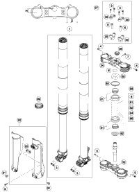 Front Fork, Triple Clamp