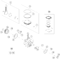 Crankshaft, Piston