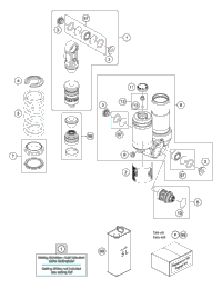 Shock Absorber Disassembled