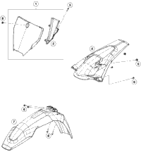 Mask, Fenders
