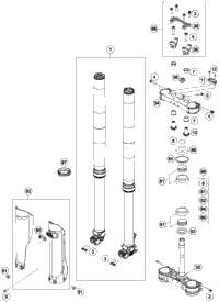 Front Fork, Triple Clamp