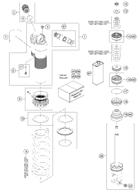 Shock Absorber Disassembled