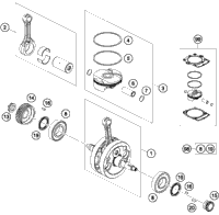Crankshaft, Piston