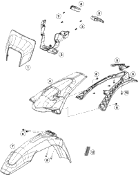 Mask, Fenders