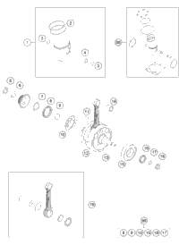 Crankshaft, Piston
