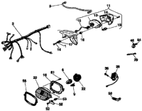 Main Wiring Harness, Electrical Parts
