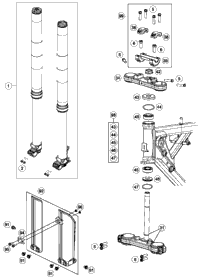 Front Fork, Triple Clamp