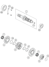 Transmission I - Main Shaft