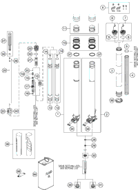 Front Fork Disassembled