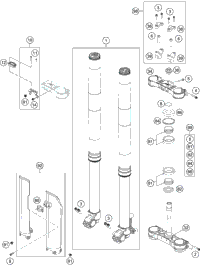 Front Fork, Triple Clamp