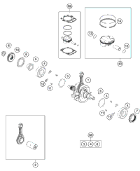 Crankshaft, Piston
