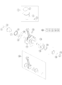 Crankshaft, Piston