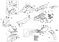 Panel,Fenders,Seat