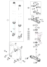 Front Fork, Triple Clamp