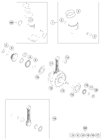 Crankshaft, Piston
