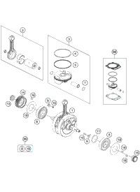 Crankshaft, Piston