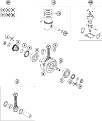 Crankshaft, Piston
