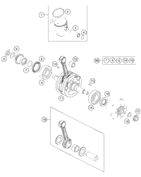 Crankshaft, Piston