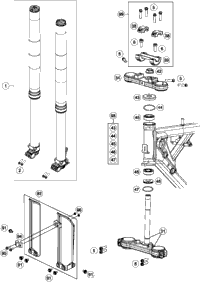 Front Fork, Triple Clamp