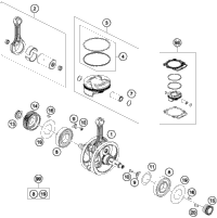 Crankshaft, Piston