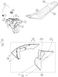 Tank, Seat