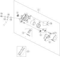 Rear Brake Caliper
