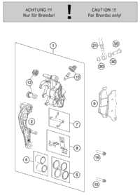 Front Brake Caliper
