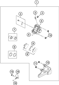 Rear Brake Caliper