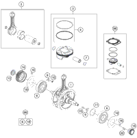 Crankshaft, Piston