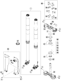 Front Fork, Triple Clamp