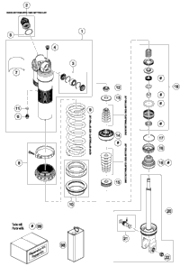 Shock Absorber Disassembled