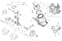 Cylinder Head, Cylinder, Piston, Crankshaft Culasse