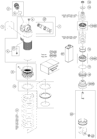 Shock Absorber Disassembled