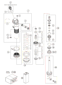 Shock Absorber Disassembled