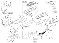 Panel, Fenders, Seat, Plate Holder