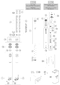 Front Fork Disassembled