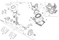 Cylinder Head, Cylinder, Piston