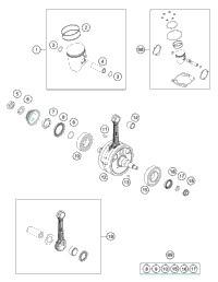 Crankshaft, Piston