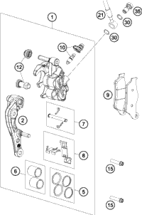 Brake Caliper Front