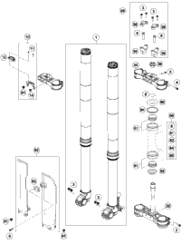 Front Fork, Triple Clamp