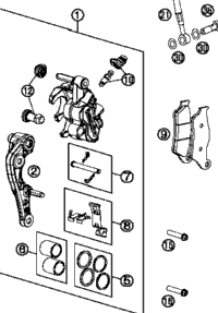 Brake Caliper Front