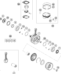 Crankshaft, Piston