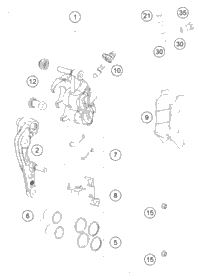 Front Brake Caliper