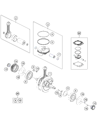 Crankshaft, Piston
